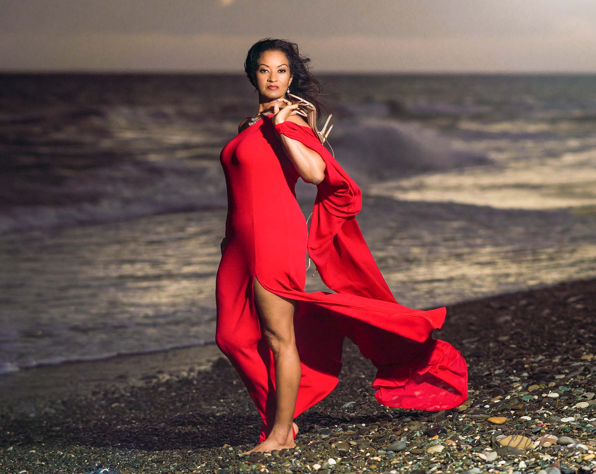 Denise Red Dress 2
